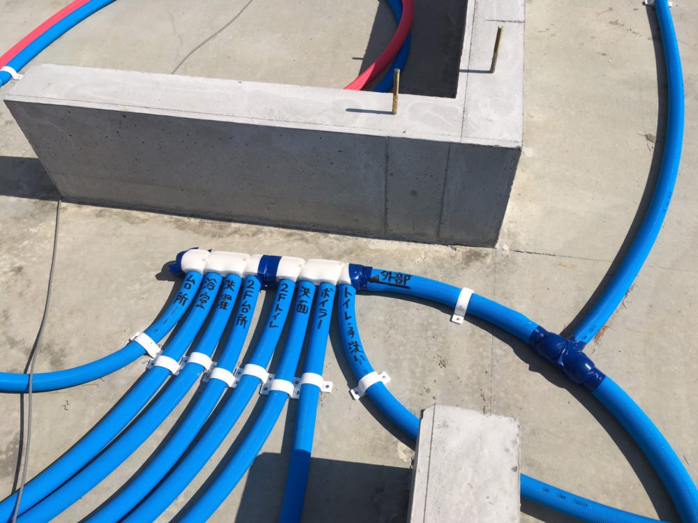 給排水の配管工事