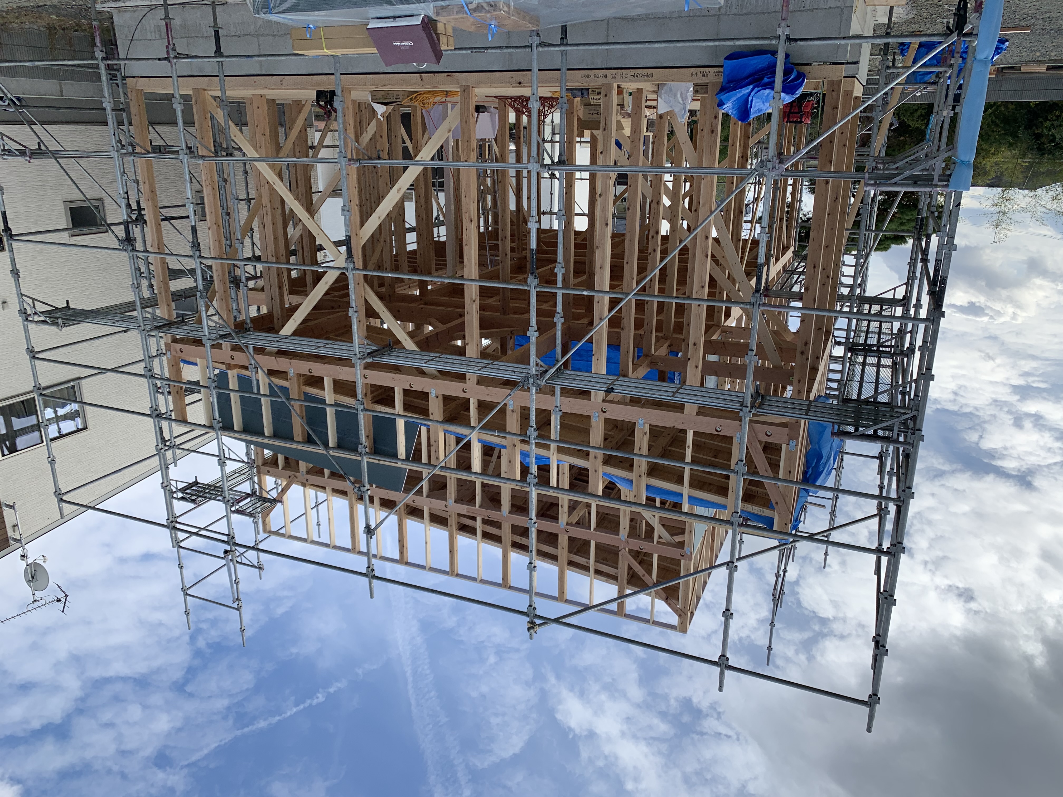 郡山市S様邸 上棟式